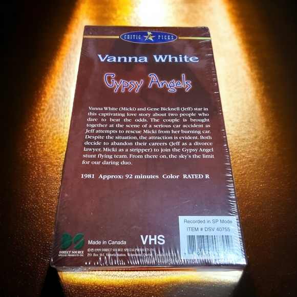 Gypsy Angels VHS Movie Starring Vanna White - Picture 2 of 3